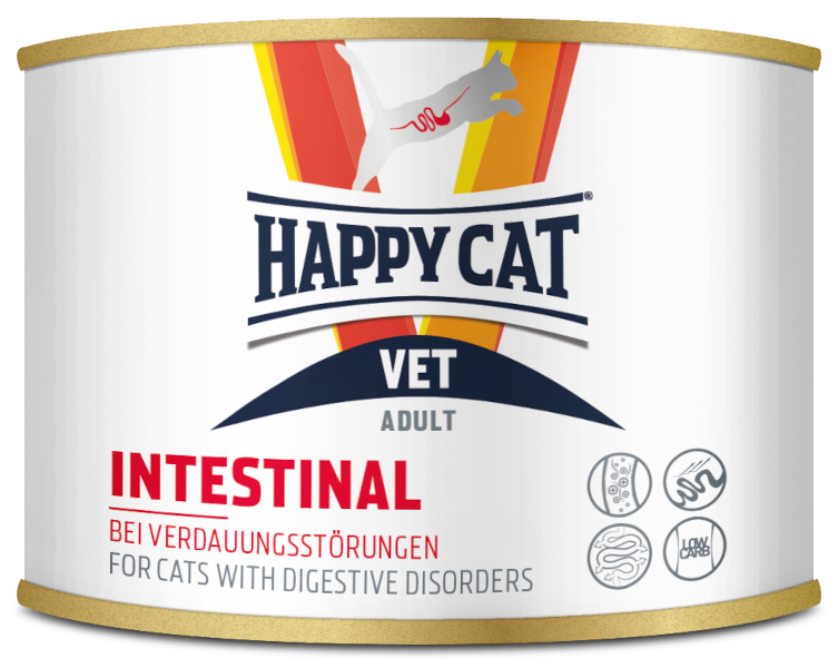 Pte Happy Cat VET Intestinal - 6x 200g