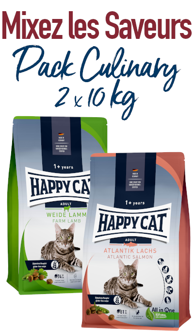 HAPPYCAT Culinary 2x 10kg