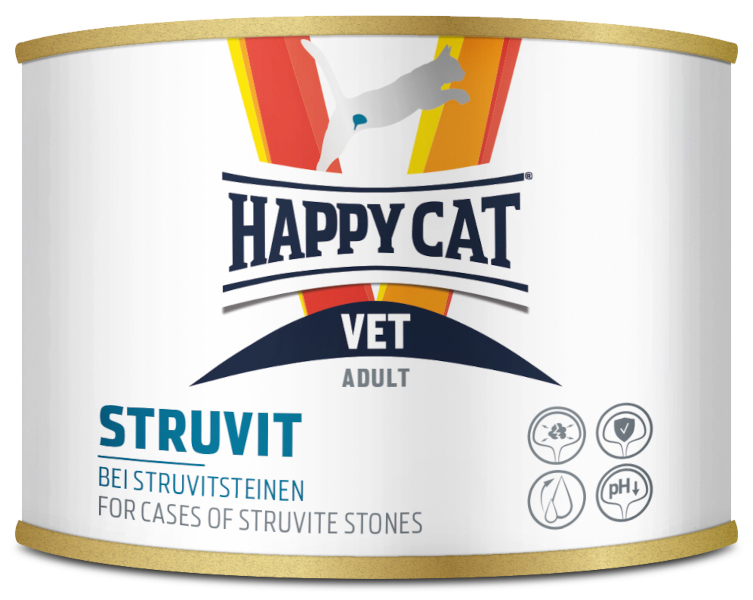 Pte Happy Cat VET Struvit - 6x 200g