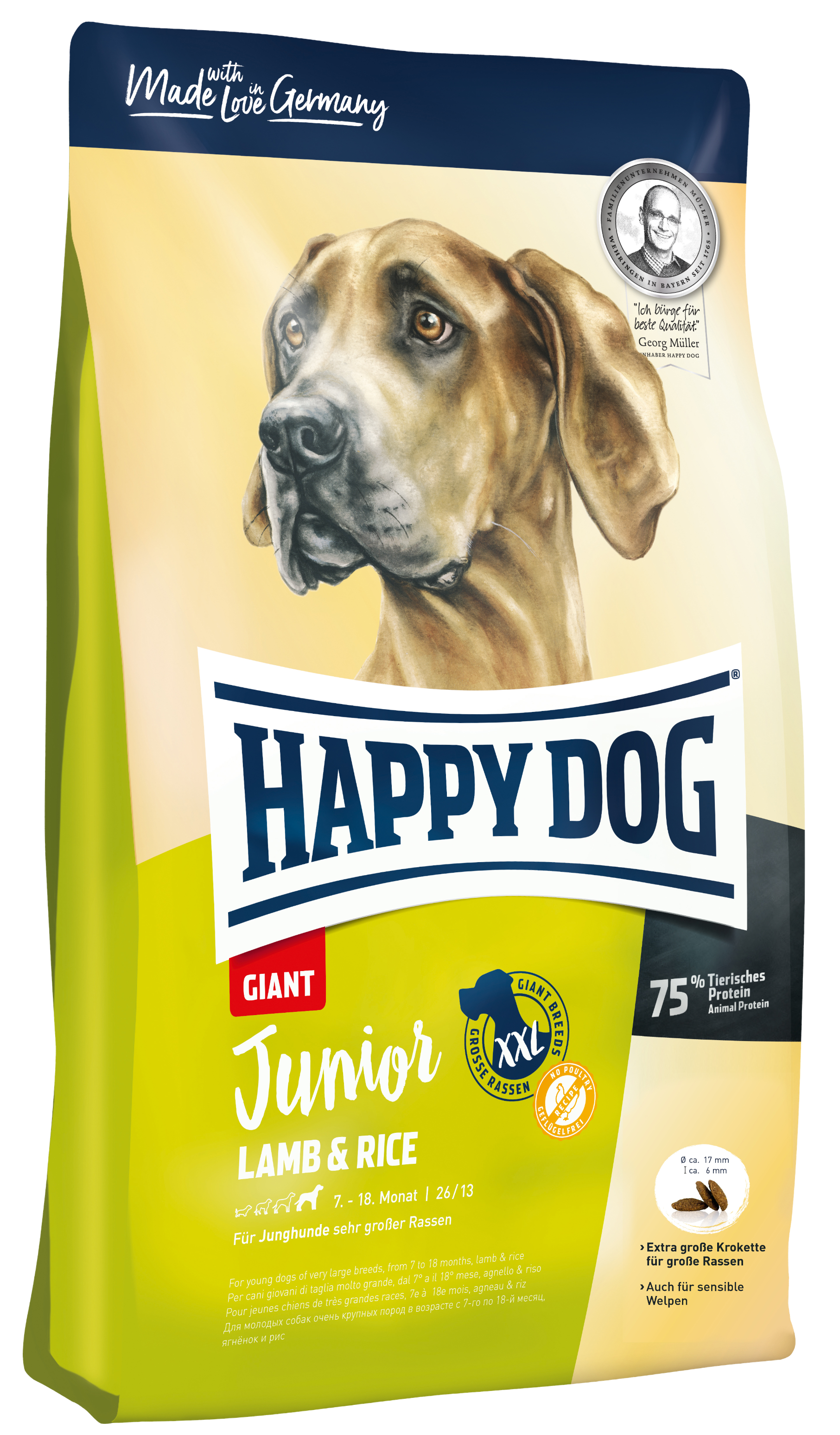 JUNIOR GIANT Agneau & Riz 15kg