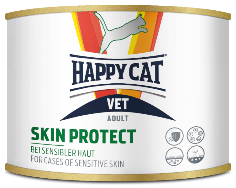Pte Happy Cat VET Skin Protect - 6x 200g